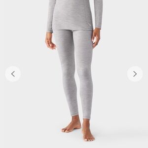 NWT Smartwool Women’s Light Gray Merino Wool Base Layer 150 Size XS